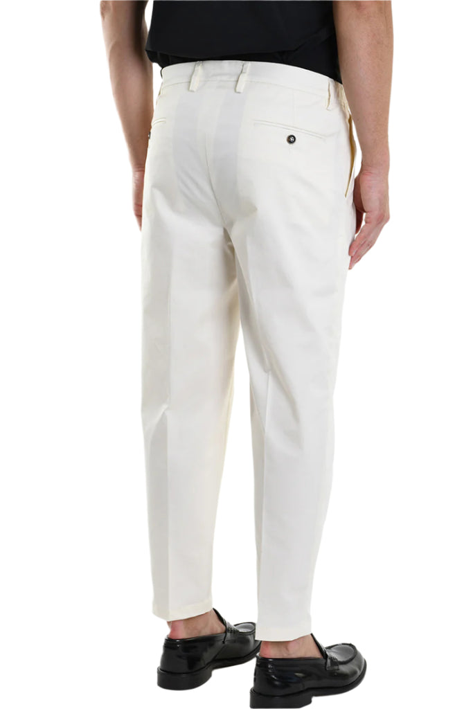 TROUSER A3252FZALCO Comfort Fit White.