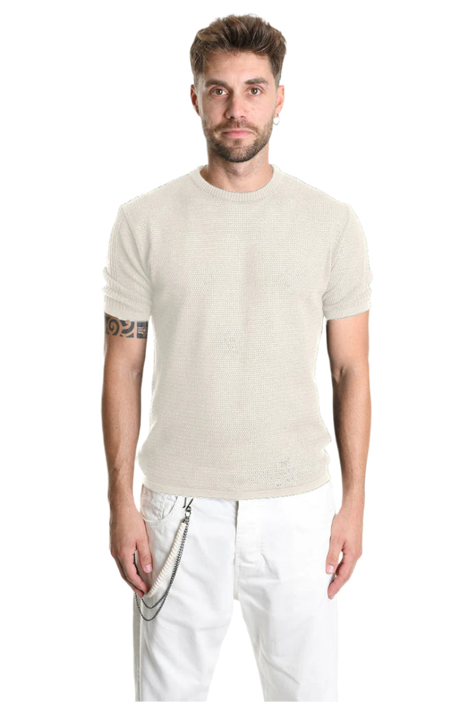 T-SHIRT A3251MBM220 Slim Fit Sand.