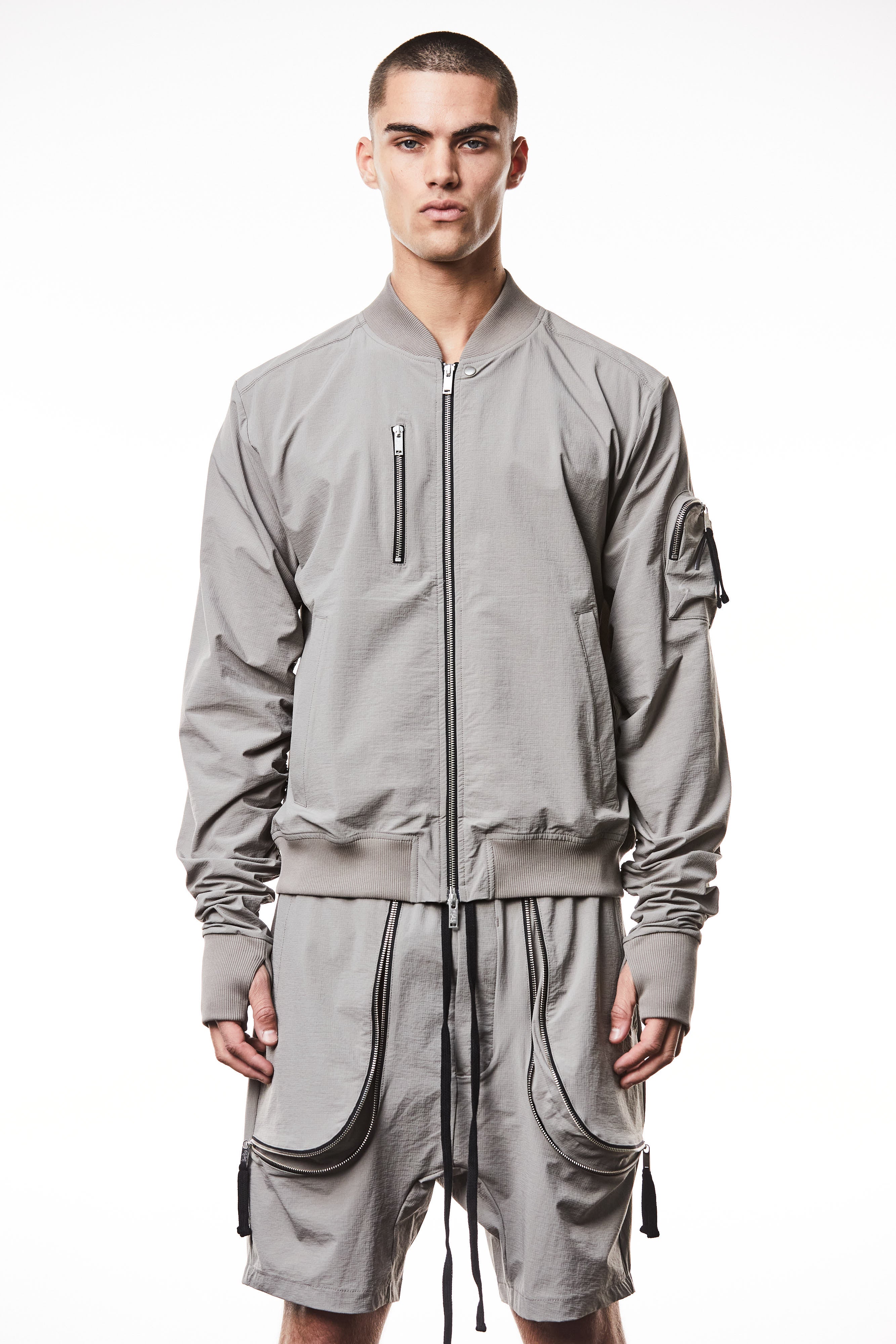 T3M SJ 66225 bomber jacket sligthly oversized rock