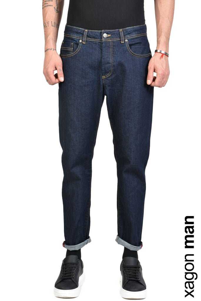 TR1FSCOTC22 JEANS 119 jeans distressed denim xagon TEPHRA