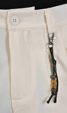 TR2ZX77LT23X ECRU stretch trousers