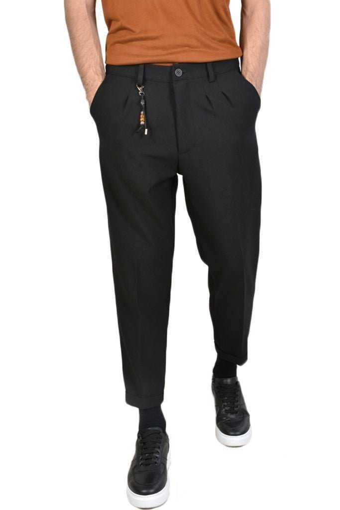 TR2ZX77LT23XE BLACK Comfort Fit Trouser.