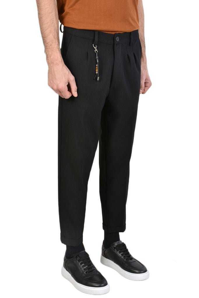 TR2ZX77LT23XE BLACK Comfort Fit Trouser 119 Pants trousers men XAGON MAN TEPHRA