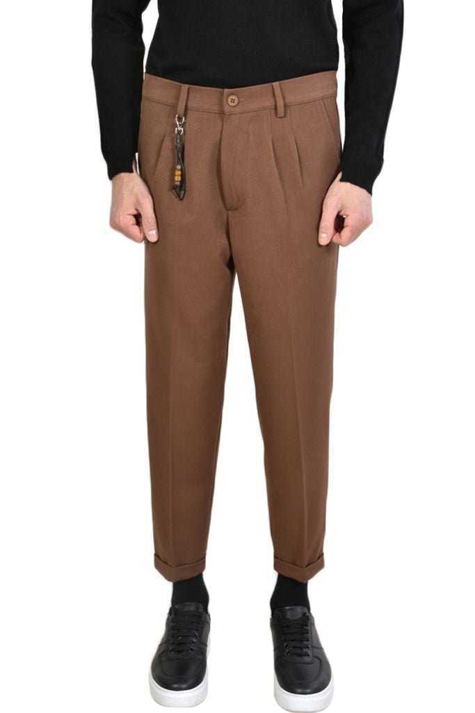 TR2ZX77LT23XE BROWN Comfort Fit Trouser.