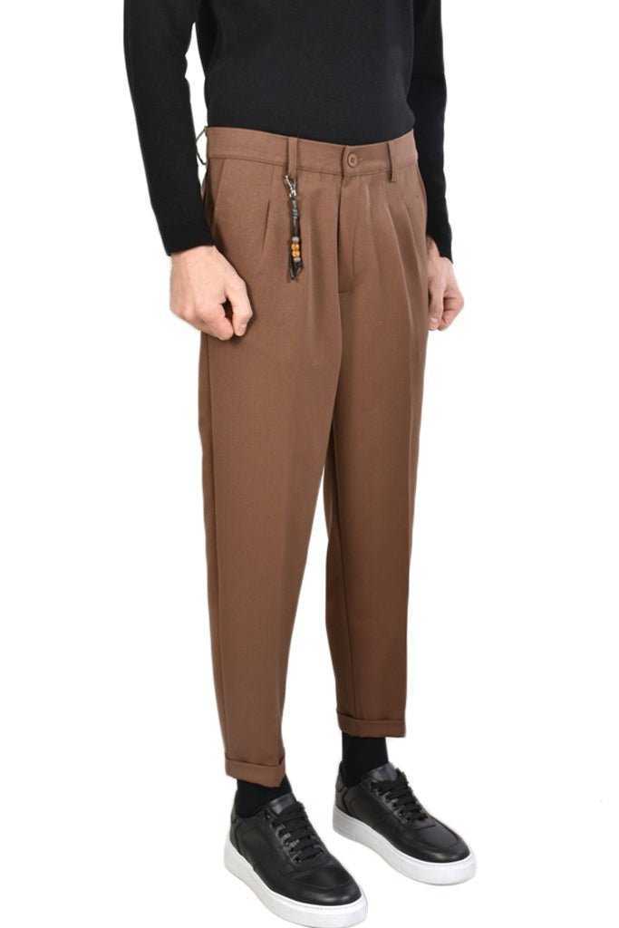 TR2ZX77LT23XE BROWN Comfort Fit Trouser 119 Pants trousers men XAGON MAN TEPHRA