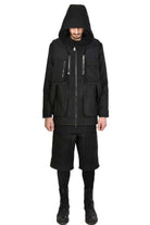 TR3B CONSPIRACY2325 BLACK Regular Cloth Coat