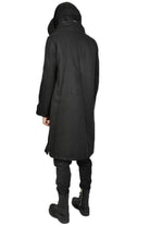 TR3B NGBIGGIE2325 BLACK Long Cloth Coat
