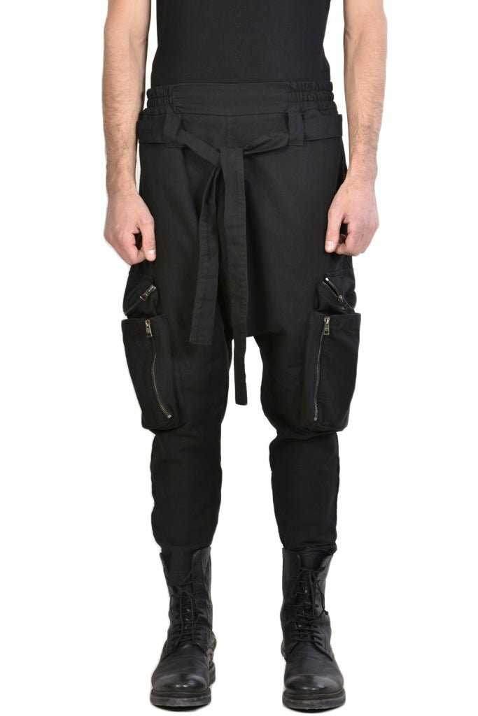 TR3B PARK23 black Pants man