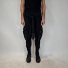 TR3B PARK23 black Pants man