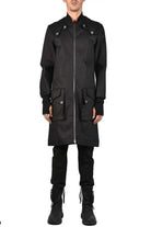 TR3B RASCAL23 BLACK Stretch Bull Jeans Regular Long Bomber