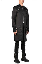 TR3B RASCAL23 BLACK Stretch Bull Jeans Regular Long Bomber