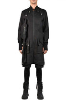 TR3B RASCAL23 BLACK Stretch Bull Jeans Regular Long Bomber