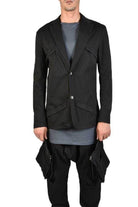 TR3B ROOTS23 black regular jacket