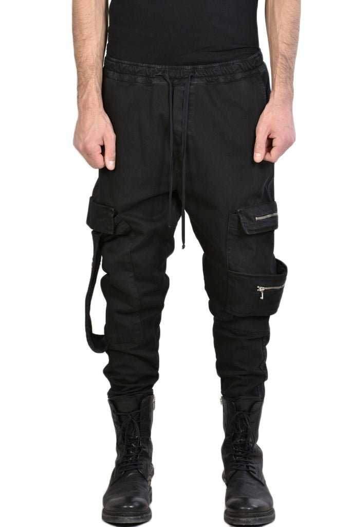TR3C HOOKER23 black pants man