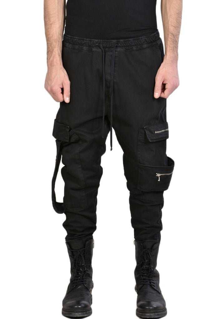 TR3C HOOKER23 black pants man 229 Pants trousers men LA HAINE INSIDE US TEPHRA