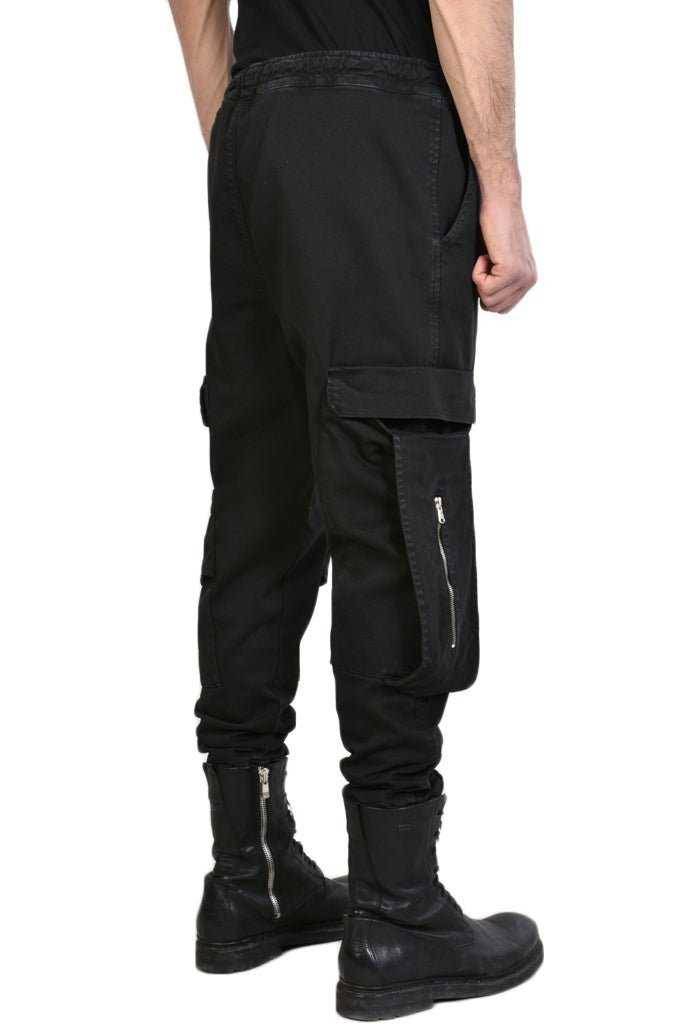TR3C HOOKER23 black pants man