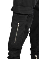 TR3C HOOKER23 black pants man