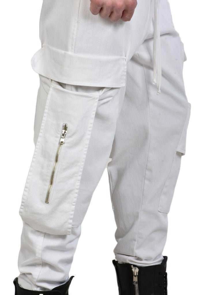 TR3C HOOKER23 white pants man