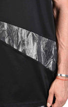 TR3M NEBA23 black t shirt man