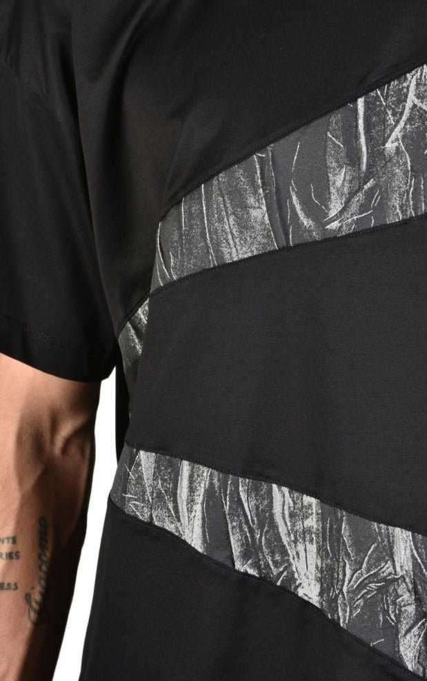 TR3M NEBA23 black t shirt man