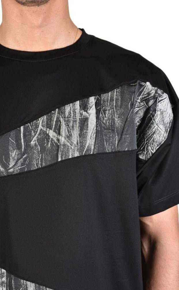 TR3M NEBA23 black t shirt man
