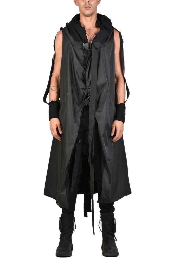 TR3M PROFESSOR23 BLACK Oversize Gilet 369 Vests Jackets LA HAINE INSIDE US TEPHRA