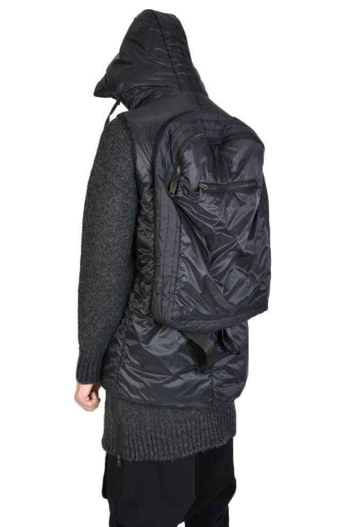 TR3P TODIE2325 BLACK Regular Sleeveless Down Jacket 416 Vests Jackets LA HAINE INSIDE US TEPHRA