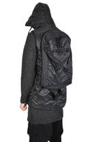 TR3P TODIE2325 BLACK Regular Sleeveless Down Jacket