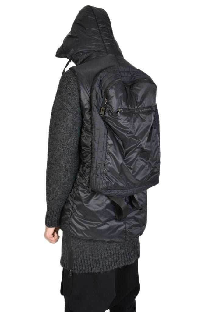 TR3P TODIE2325 BLACK Regular Sleeveless Down Jacket