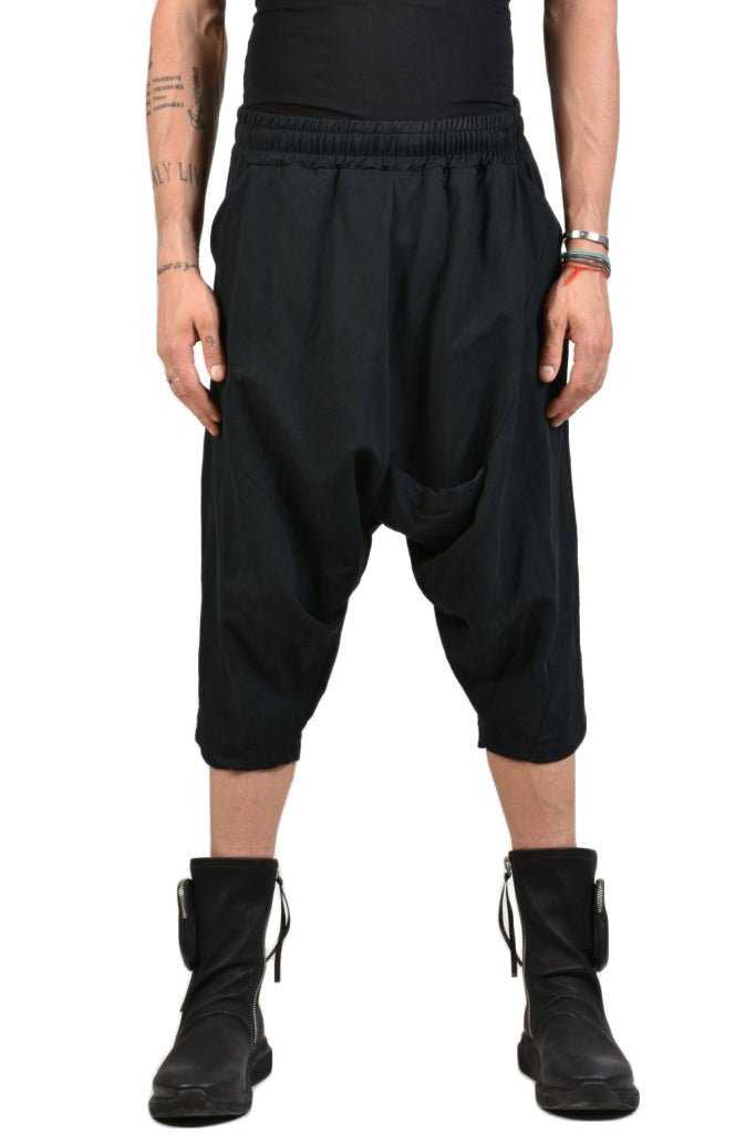 TR3Z TEMPAH23 BLACK men's shorts 178 Bermudas Crop Pants & Shorts LA HAINE INSIDE US TEPHRA