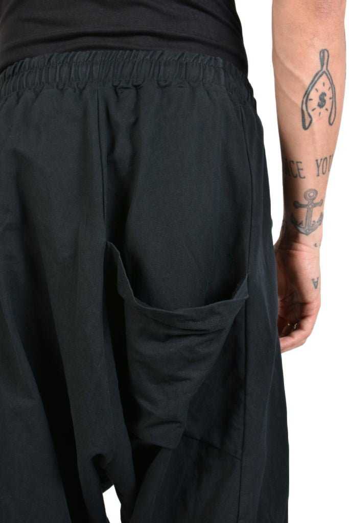 TR3Z TEMPAH23 BLACK men's shorts 178 Bermudas Crop Pants & Shorts LA HAINE INSIDE US TEPHRA