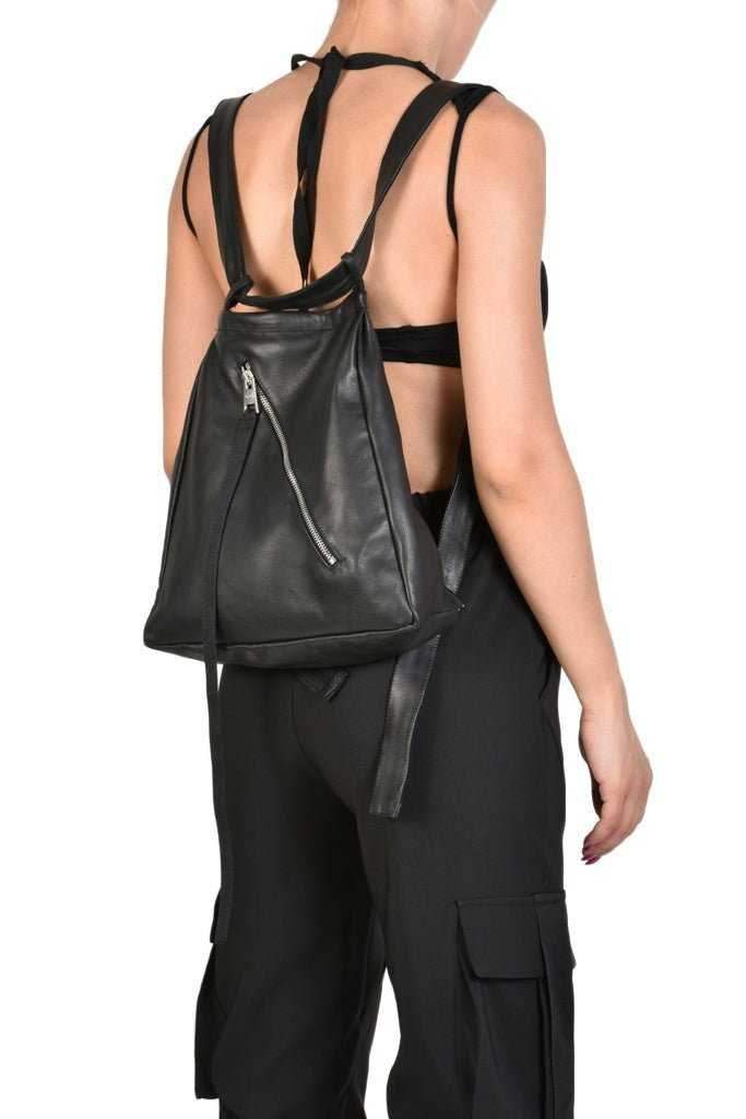 TR4B INBOSKY23 BLACK Nappa Leather Bag