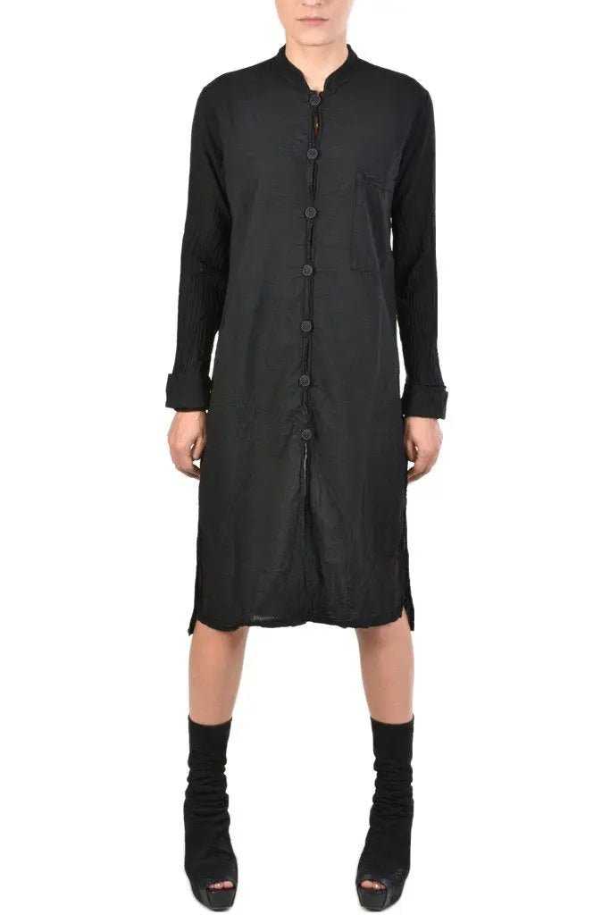 TR4J ALVAR23 BLACK Shirt dress 152 woman Shirt Women LA HAINE INSIDE US TEPHRA