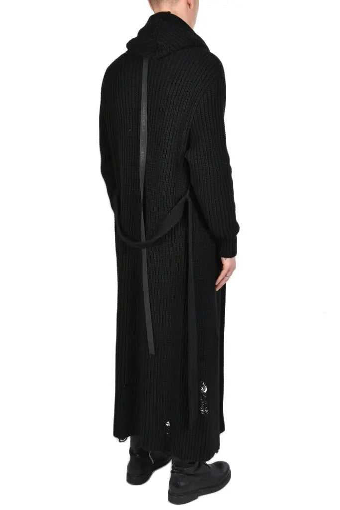 TR4J HOXLA2325 BLACK knit long cardigan 278 Cardigan Cardigans LA HAINE INSIDE US TEPHRA