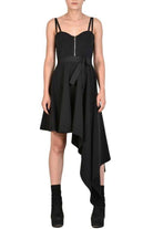 TR4O GIOVE23 BLACK Technical Stretch Dress