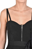 TR4O GIOVE23 BLACK Technical Stretch Dress