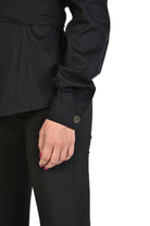 TR4O PARILLA23 BLACK Popeline Stretch Shirt