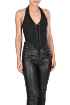 TR4O PLYMOUTH23 BLACK Stretch Bustier