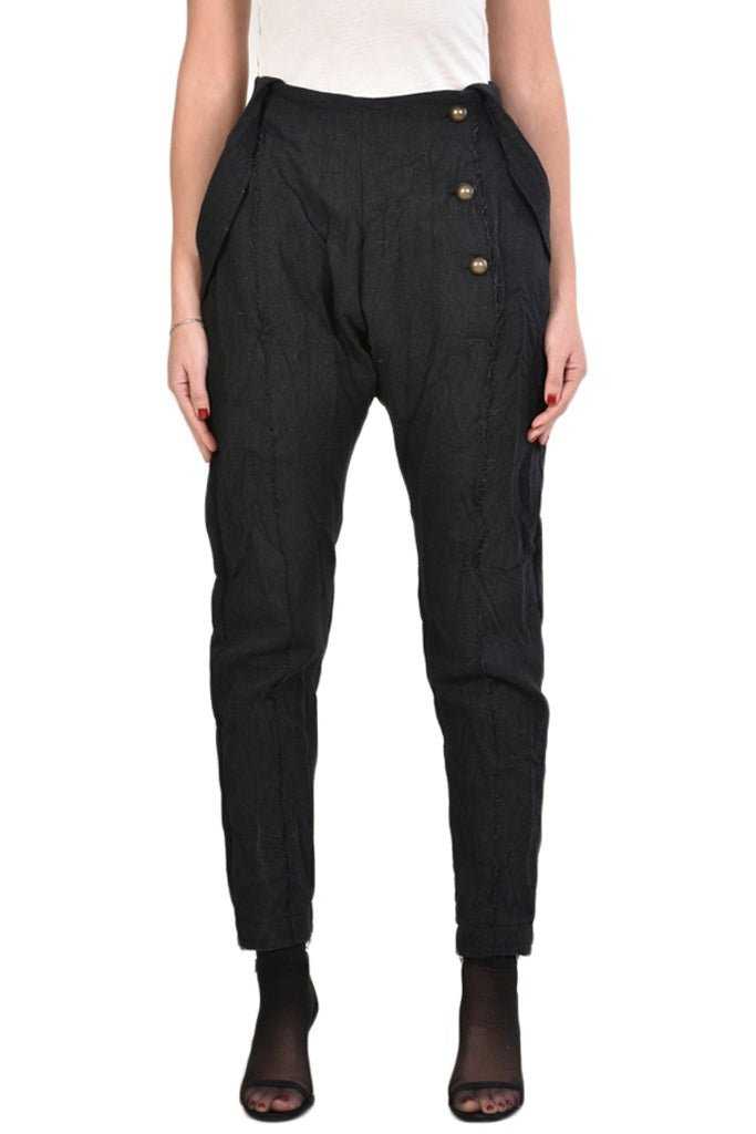 TR9B SM24TEPHRA1 low crotch trousers 265 Pants Bottoms Woman SANTAMUERTE TEPHRA