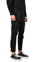 TRCR602023 BLACK comfortable trousers