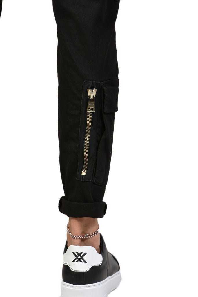 TRCR602023 BLACK comfortable trousers