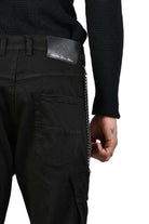 TRCR602023 BLACK comfortable trousers