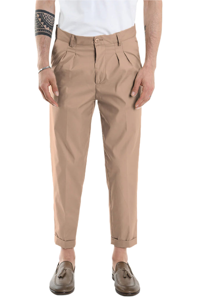 TROUSER A3251ZXAG77 Comfort Fit Tabacco.