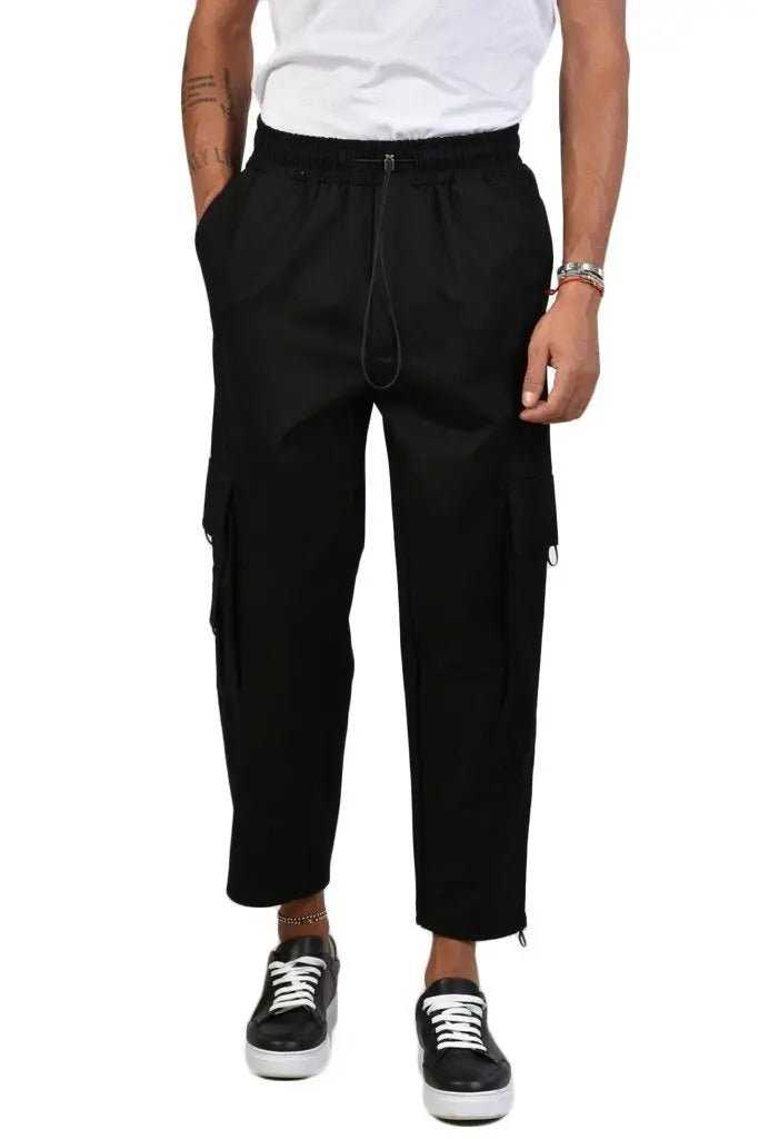 TRZX560023 BLACK Comfort Fit Trouser 109 Pants trousers men XAGON MAN TEPHRA