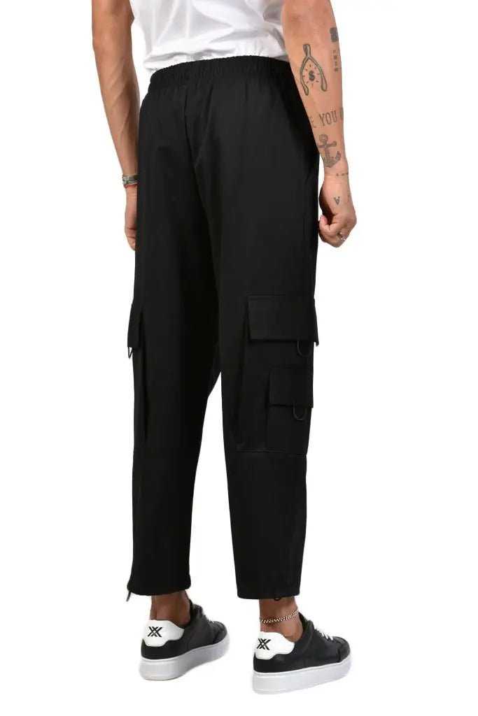 TRZX560023 BLACK Comfort Fit Trouser 109 Pants trousers men XAGON MAN TEPHRA