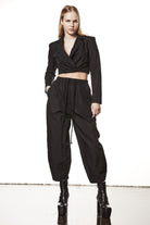 W B 326 WOMAN JACKET BLACK THOM KROM