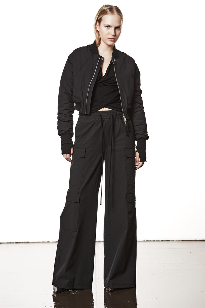 W J 21326 WOMAN JACKET BLACK THOM KROM