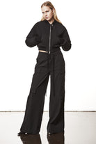 W J 21326 WOMAN JACKET BLACK THOM KROM