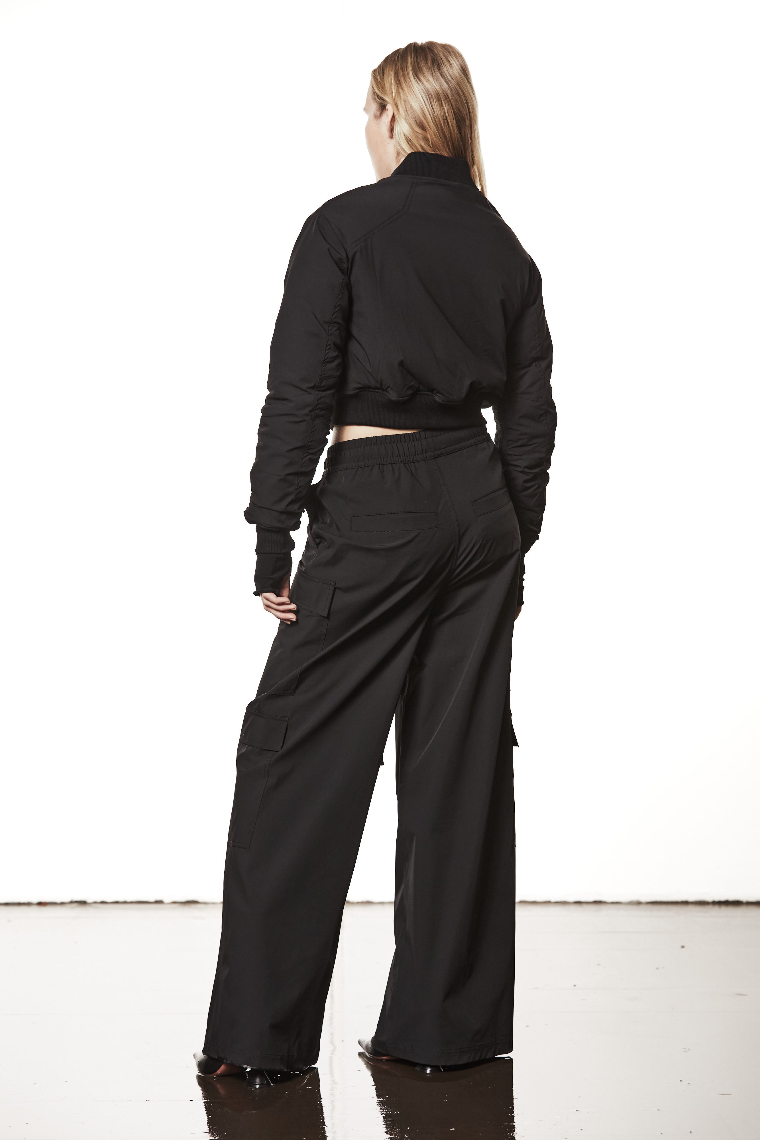 W J 21326 WOMAN JACKET BLACK THOM KROM