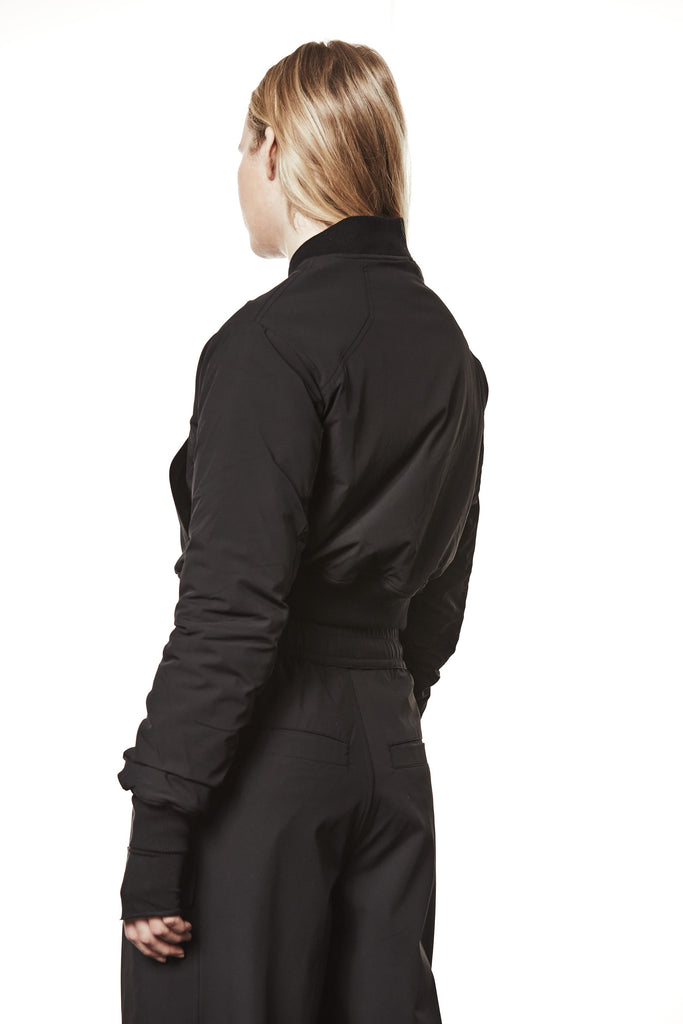 W J 21326 WOMAN JACKET BLACK THOM KROM